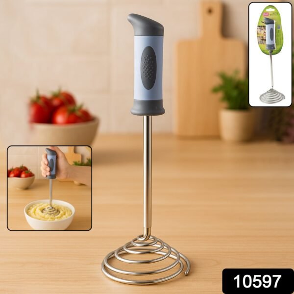 Supermom Spring O’Masher Heavy Duty Stainless Steel Vegetable & Potato Masher