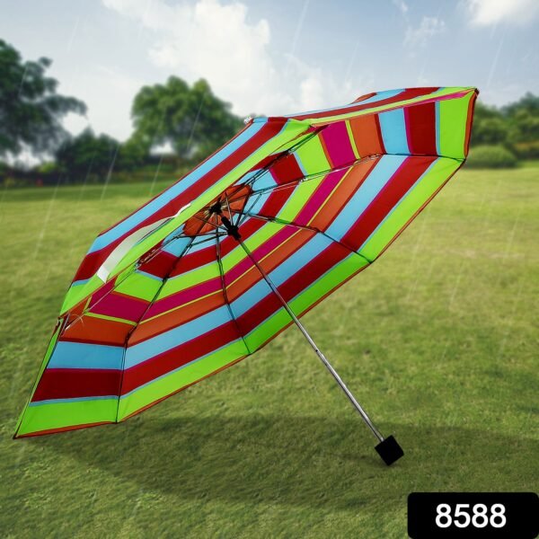 sku_8aa3290e-ebad-4212-84fe-2af87be17d4a.jpg 3-Fold Sun & Rain Protective Solid Foldable Umbrella, (1 Pc / Mix Design)