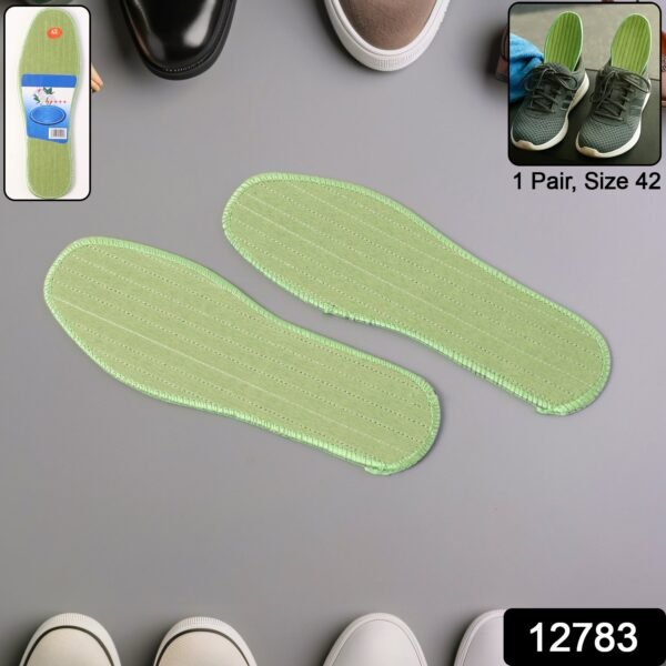 sku_8d24fbd5-a7e6-4ed0-8dc2-33809ae2e892.jpg Premium Comfort Shoe Insoles for Daily Foot Support Size 42 (1 Pair / Mix Design)