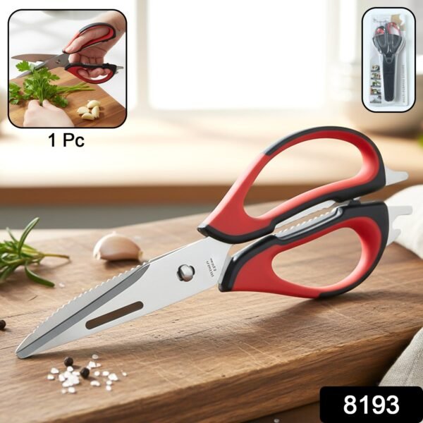 sku_97b3124a-e190-4ea0-a58d-182bef011b28.jpg Multipurpose Heavy Duty Kitchen Scissors (1 Pc)
