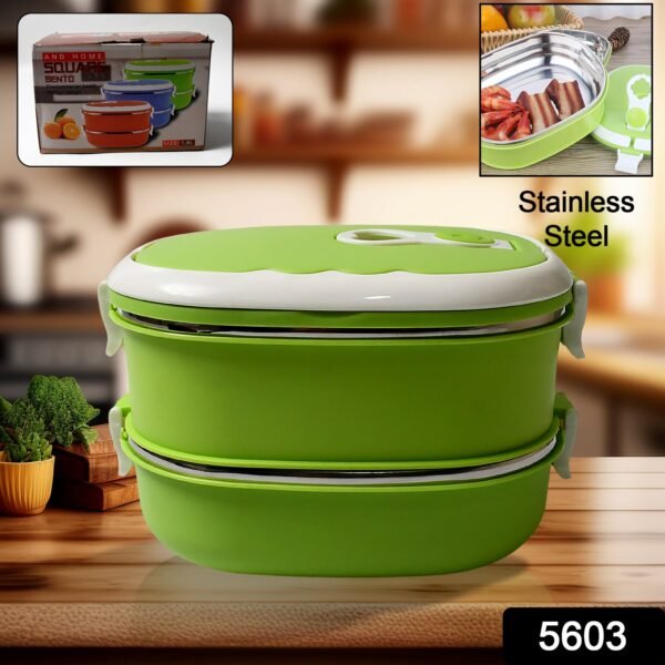sku_b98954ea-97ea-44fe-99be-8f487938859c.jpg Lunch Box 900/1800ml Stainless Steel Kitchen Insulated Thermal Lunch Box