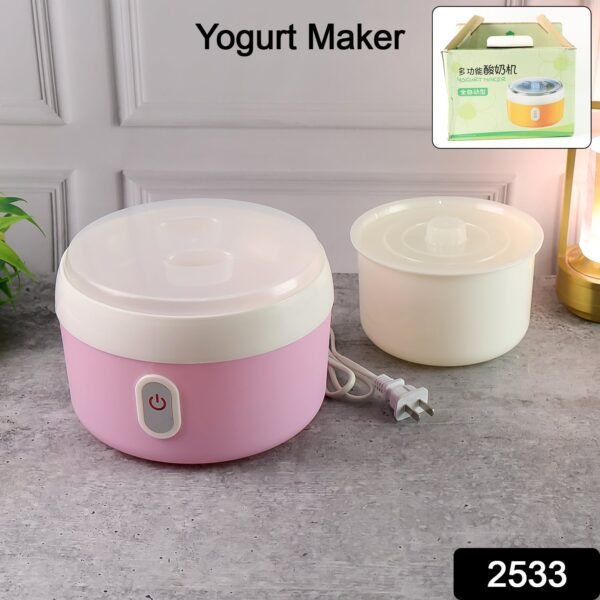 sku_cc156738-d2a3-4538-afc5-a6cccdd03542.jpg Yogurt Maker Machine, Plastic Container Electric Yogurt Maker