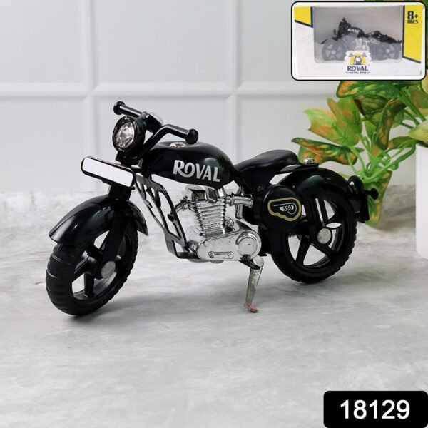 Metal Bullet Bike Toy Model for Kids with Side Stand (1 Pc)