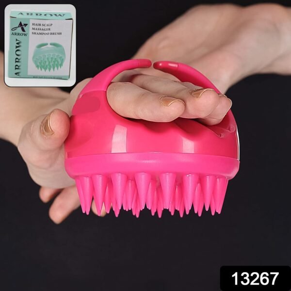 sku_d5ebdf0e-8c7d-4127-9d6b-3e8cebf35818.jpg Scalp Massager, Head Massager Comb (1 Pc), Hair accessories