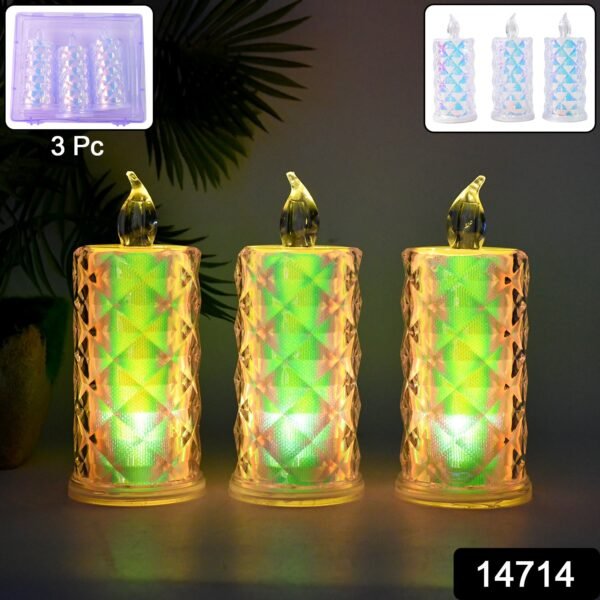 sku_d85d126a-c5d5-4a68-b7dc-b5f57fe25543.jpg LED Flameless Decorative Candle Lights (3 Pc / Set)