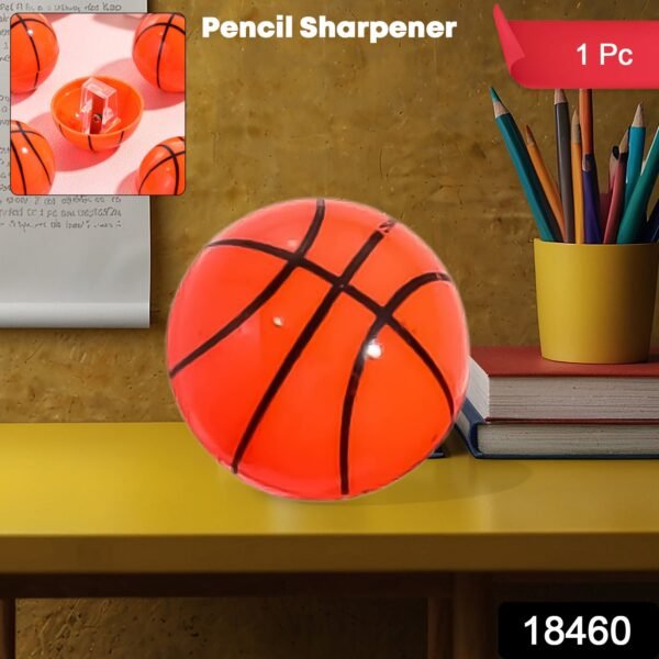 sku_db87a028-279d-4803-a06f-dcb0430dd23d.jpg Round Basketball Shaped Pencil Sharpener (1 Pc)