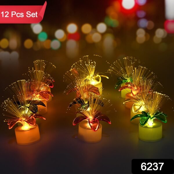 sku_df3a6466-6dbb-4075-8efb-7e11232b274e.jpg Pack of 12 Mini Fiber Optic LED Table Centerpieces for Diwali
