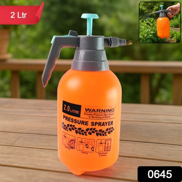 sku_e086cba7-db04-43cf-b111-d9808d4e47b1.jpg Water Sprayer Hand-held Pump Pressure Garden Sprayer - 2 L (Mix Color)