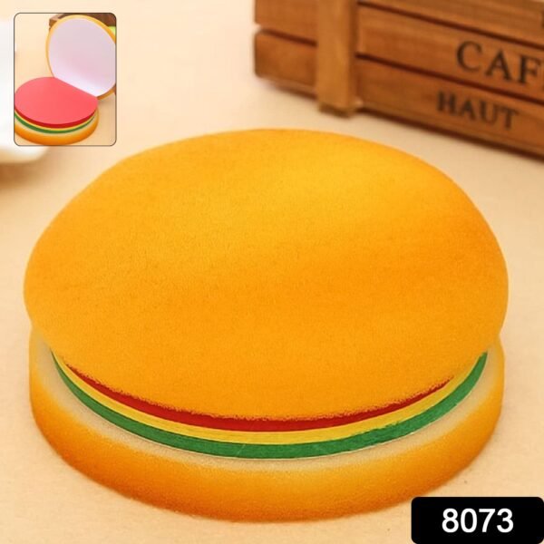 Burger Shaped Note / Sticky Notes / Memo Notes, Unique Mini Notes (Multicolor)