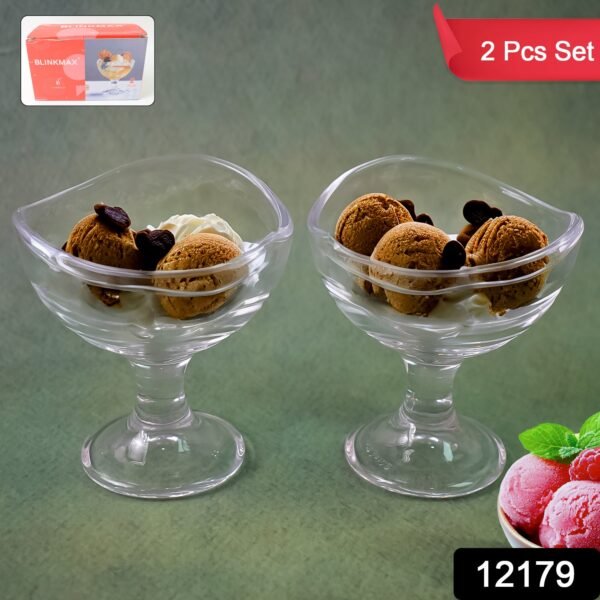 sku_fca1c0a1-e686-4d84-aae0-e6d686cb1e27.jpg Glass Footed Dessert Bowl, Ice Cream Cup (2 Pcs Set)