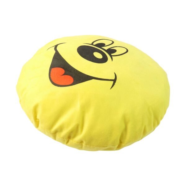 Cute Round Smiley Face Soft Pillow Cushion (30 x 30 Cm / 1 Pc)