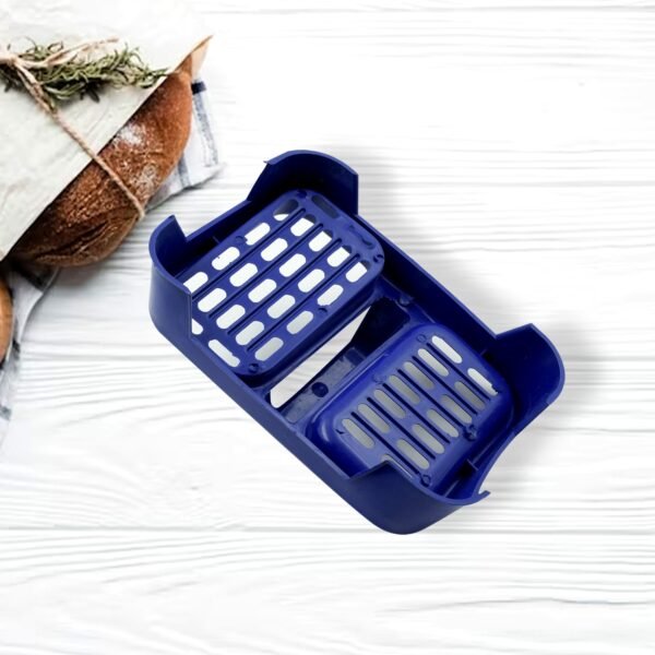 2in1 Plastic Soap Case, Dual Section Soap Holder (1 Pc / Multicolor)