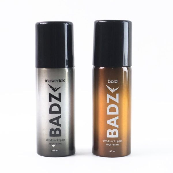 BADZ Premium Deodorant Body Spray for Men (1 Pc / Mixed Fragrance / 45 ML)