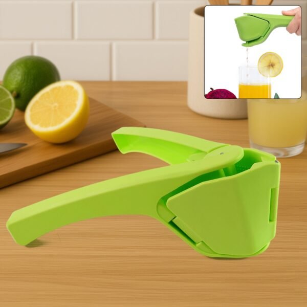 Liger Plastic Manual Handheld Lemon & Orange Squeezer Juice (1 Pc)