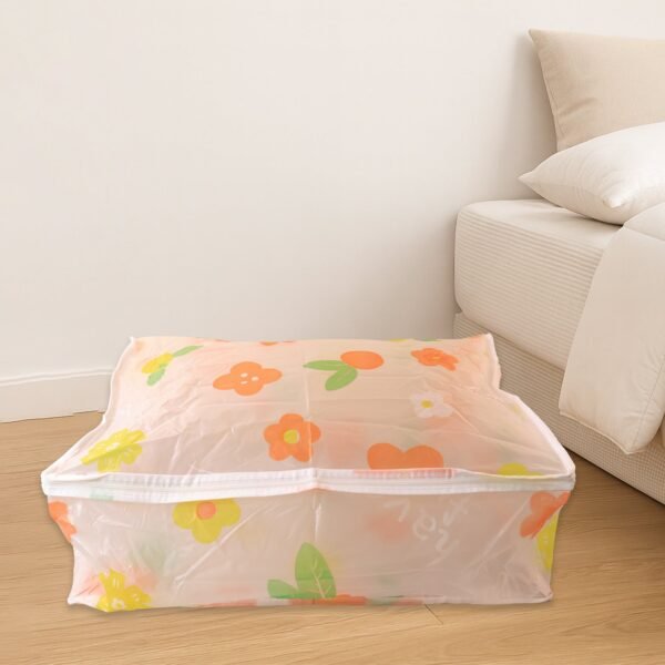 Large Blanket Storage Bag with Zipper – 40x83 cm