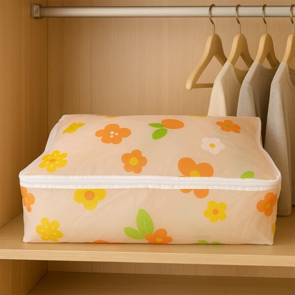 Large Blanket Storage Bag with Zipper – 40x83 cm
