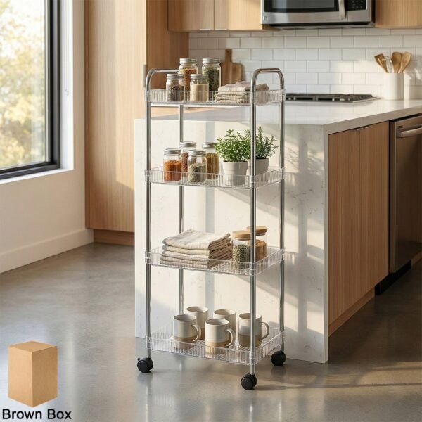 storage-trolley-01.jpg 4 Layer Multipurpose Storage Trolley with Wheels