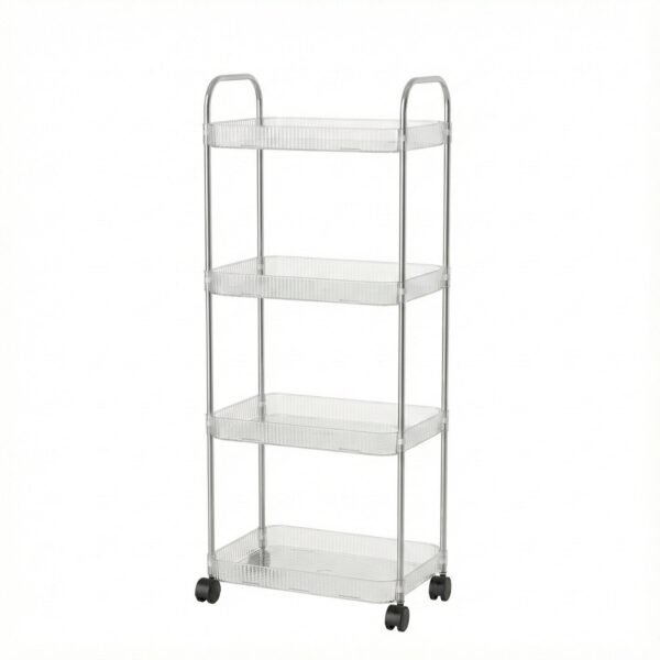 storage-trolley-06.jpg 4 Layer Multipurpose Storage Trolley with Wheels