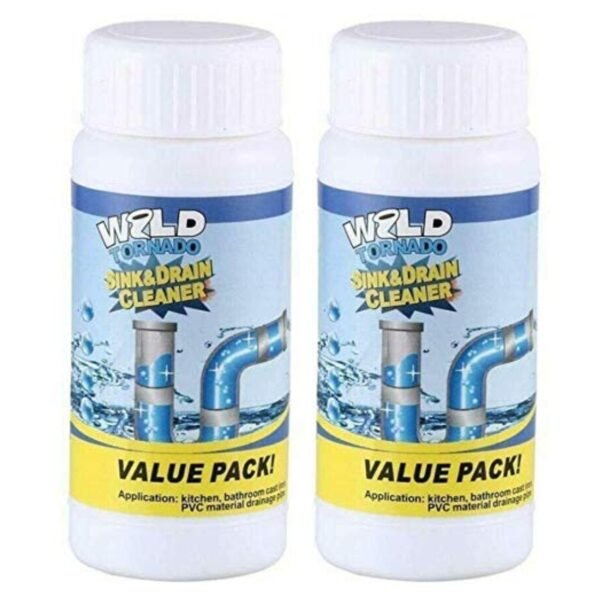 tlismi-powerful-sink-drain-cleaner-clog-block-remover-automatic-toilet-cleaner-powder_2.jpg Powerful Sink and Drain Cleaner, Super Clog Remover (110 Gm)