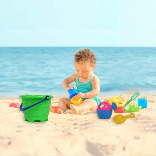 toy7.jpg Beach Sand Castle Toy Set for Kids - 6 Pcs Summer Play