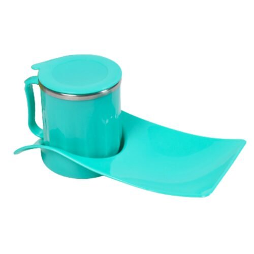 tray1.jpg Snack Tray with 350ml Steel Cup for Kids & Home Use