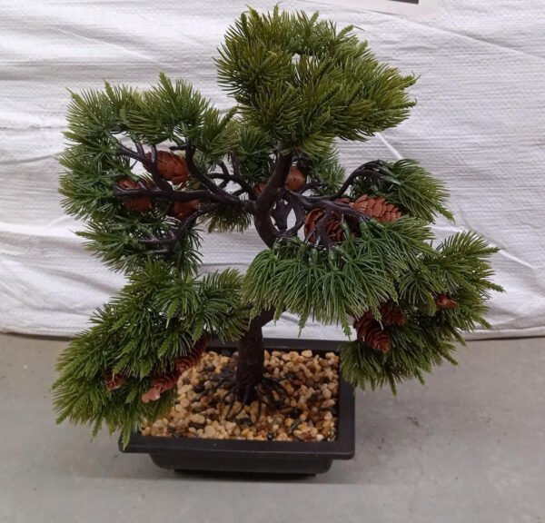 Artificial Potted Plant with Square Pot