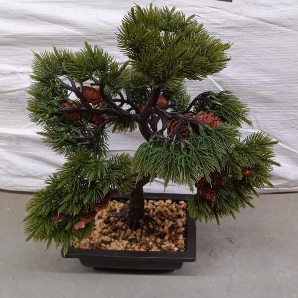 Artificial Potted Plant with Square Pot