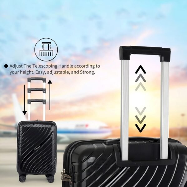 Big 4 in 1 Luggage with Wheels Travel suitcases Set (4 Pcs Set / Different Size)