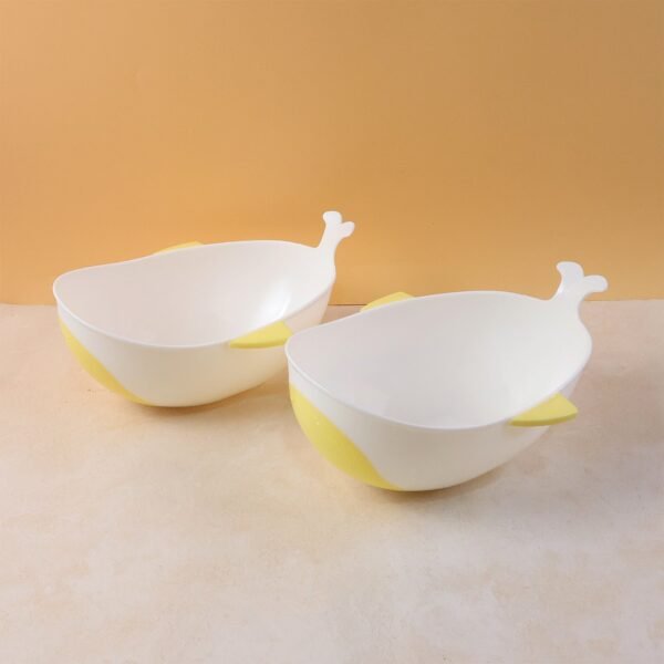 Plastic Rice Pulses Fruits Vegetable Noodles Pasta Washing Bowl and Strainer (2 Pc)