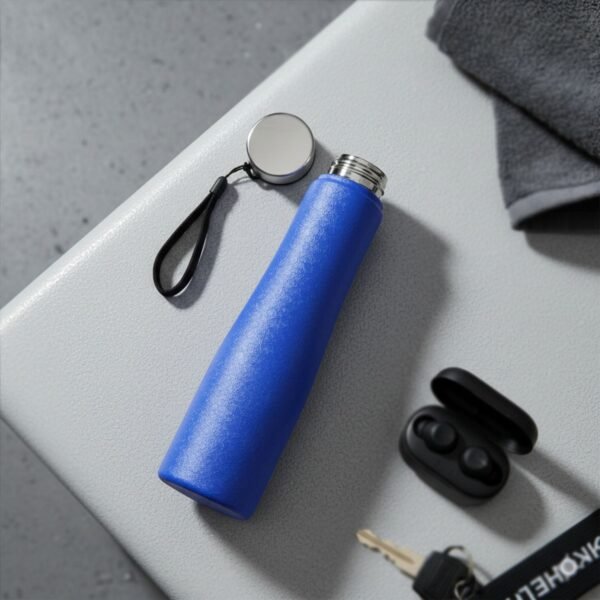 Classic Stainless Steel Water Bottle Blue Color (1000 ML, 1 Piece)