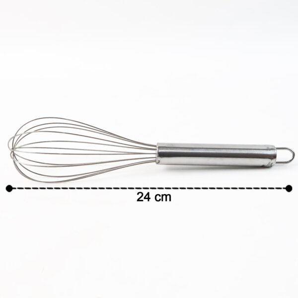 Medium Stainless Steel Balloon Whisk (24cm / 1 Pc)