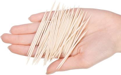 Wooden Toothpicks with Dispenser Box