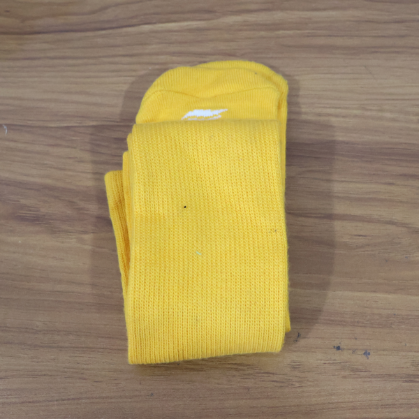 yellowSocks-live.png Bright Knee-High Stretch Socks (1 Pair)