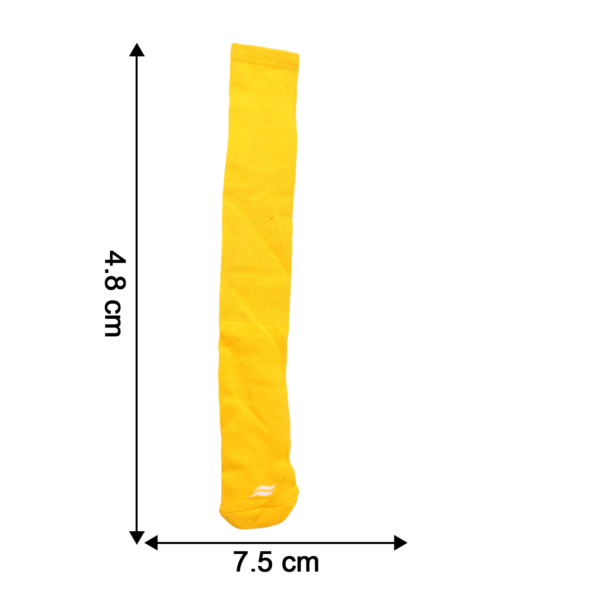 yellowSocks-size.png Bright Knee-High Stretch Socks (1 Pair)