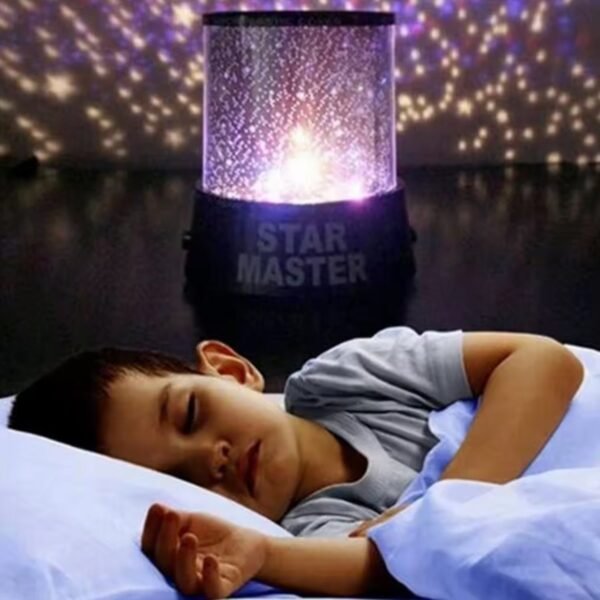 z4LwjxGTfVU7694kpiZVCotHx6q5ktWdWRrsB68x.jpg LED Projector Night Light Amazing Lamp, 3 Battery operated lamps, Rotation With the music Function, Master for Kids Bedroom Home Decoration Night Romantic Gift (Battery Not Included / 1 pc)