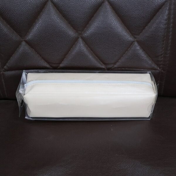 zipper-pouch-08.jpg Slim PU Leather Pencil Pouch - (1 Pc)